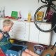 Radsportlerin Yvonne Marzinke im Homeoffice