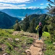 Yvonne Marzinke wandert am Schafberg