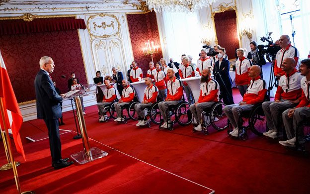 Empfang Hofburg BP Van der Bellen